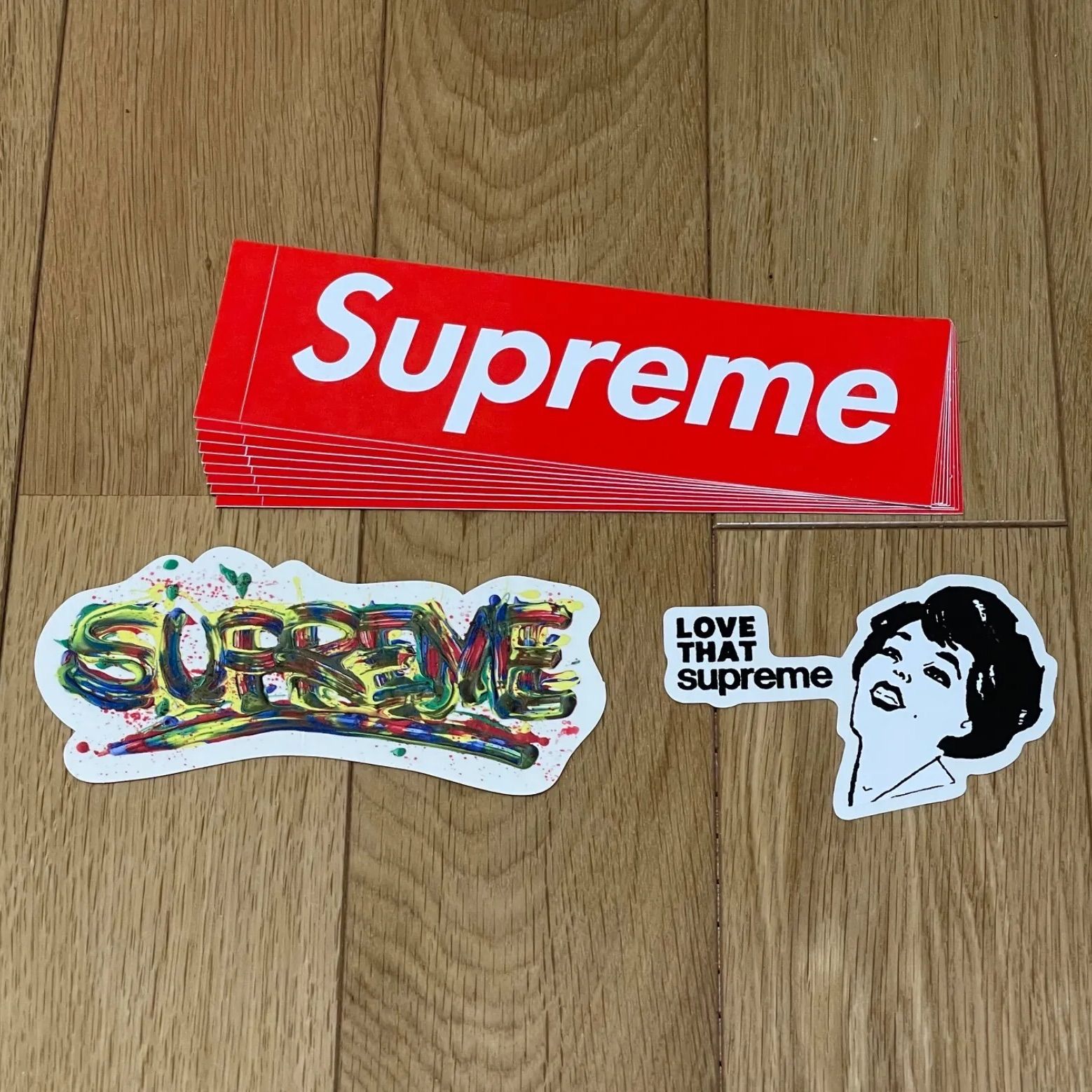 シュプリーム supreme ステッカー 2枚 - その他