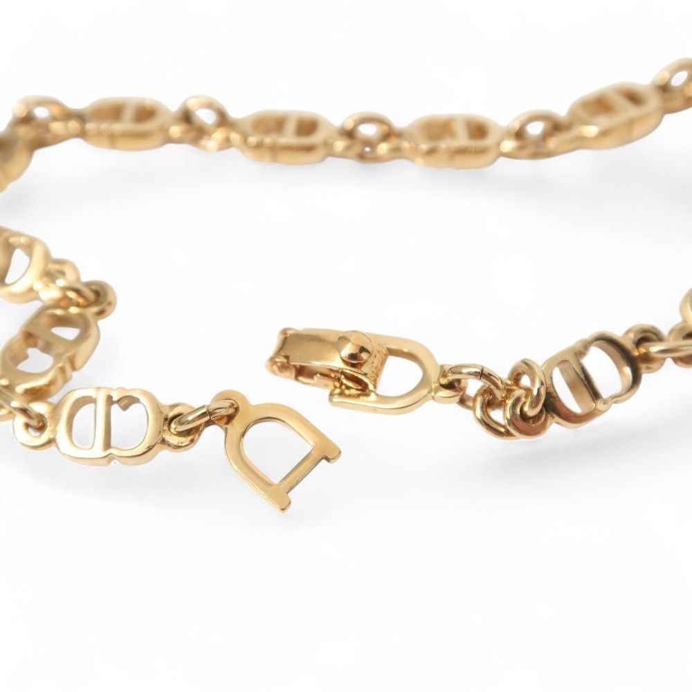 Christian Dior ブレスレット CDモチーフ ゴールド □美品□Christian Dior クリスチャンディオール ブレスレット