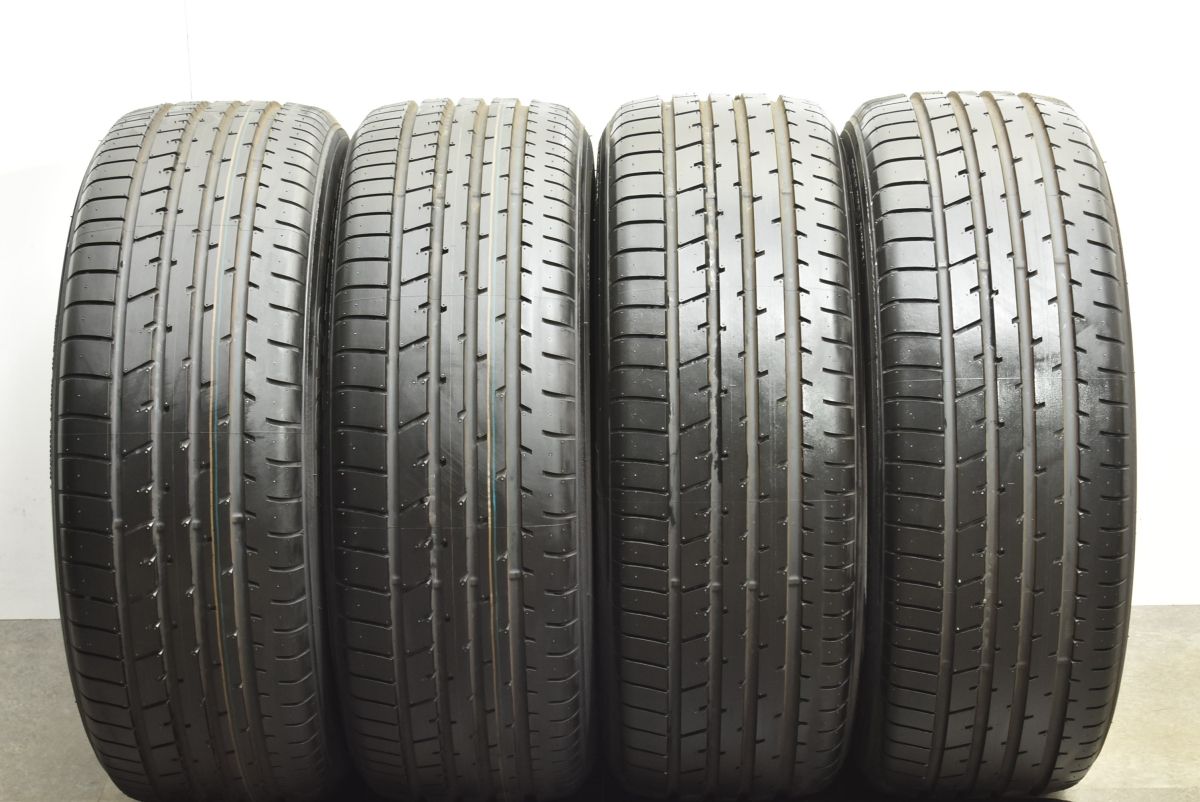 新車外し バリ溝 トーヨー プロクセス R46A 225 55R19 4本 レクサスNX ハリアー アルファード ヴェルファイア エクストレイル 製