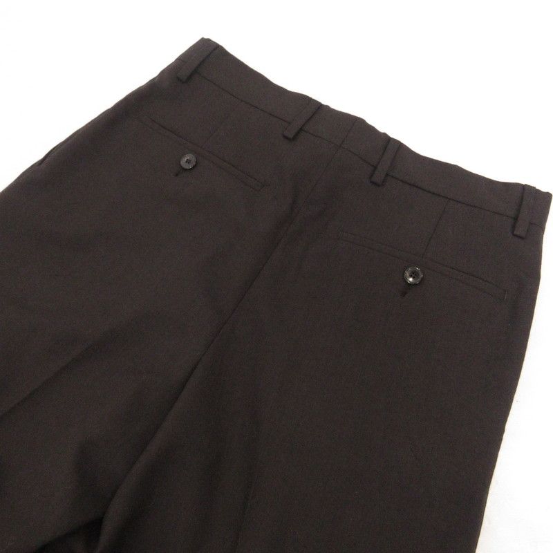 その他ボトムス ウール2タックスラックス