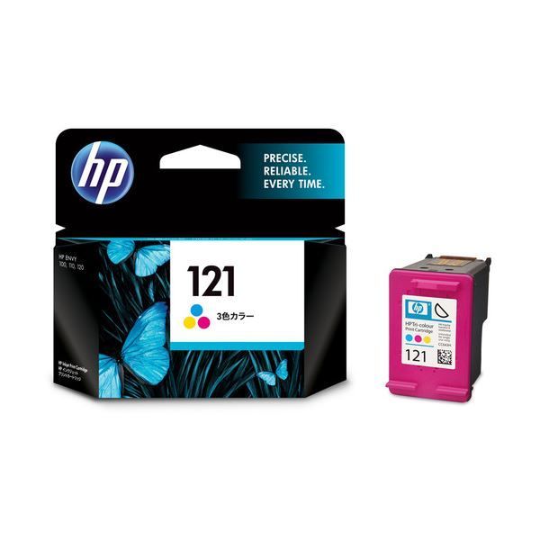まとめ HP HP121プリントカートリッジ 3色 CC643HJ 1個 ×3セット