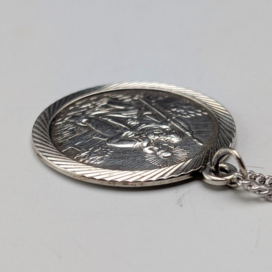 純銀ネックレス付 計7.8g