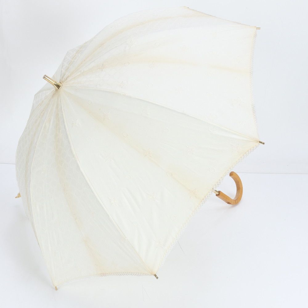 美品 セリーヌ Cマカダム トリオンフ 折りたたみ傘 雨傘 雨具