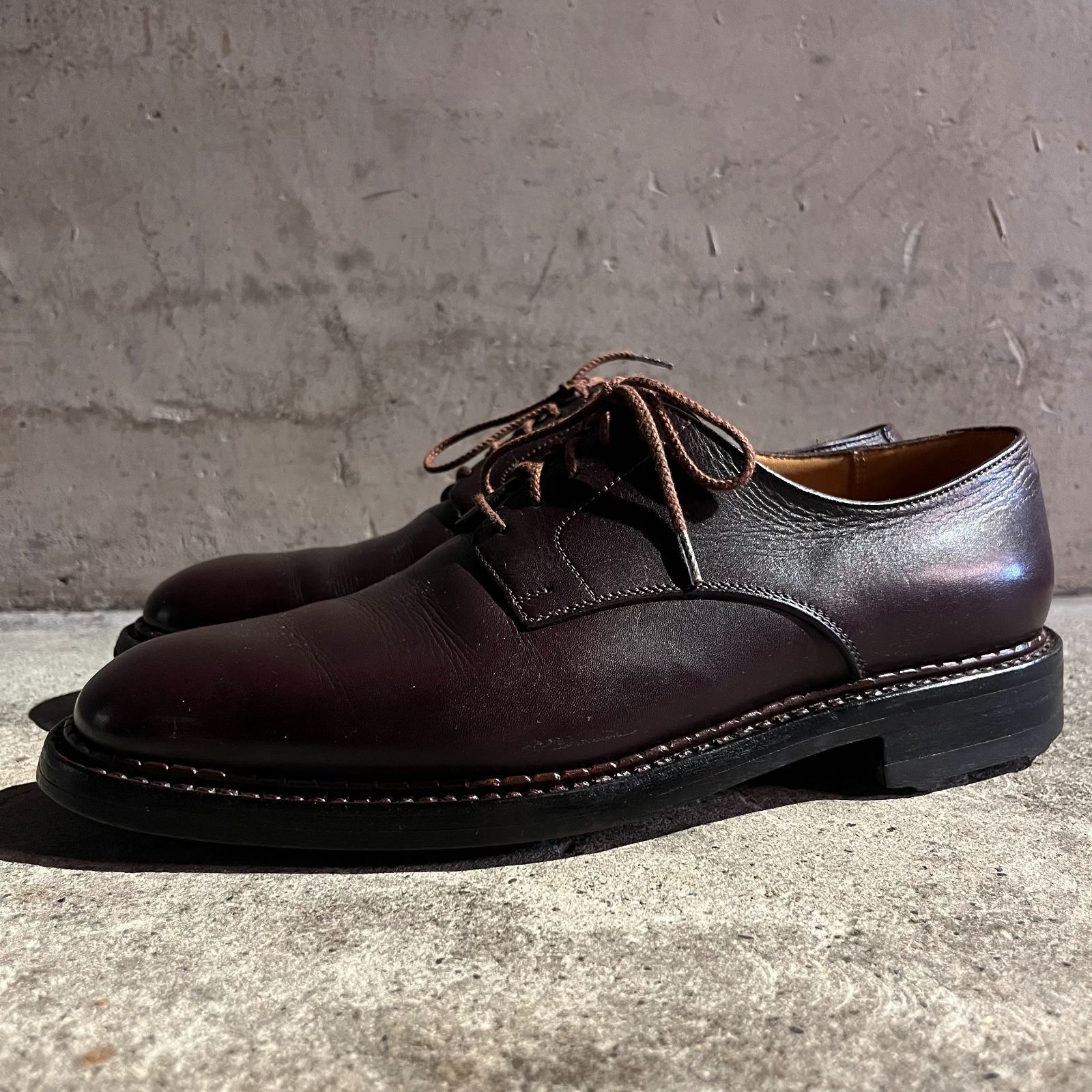 J.M. WESTON 609 プレーントゥレザーシューズ 外羽根 ジェイエム