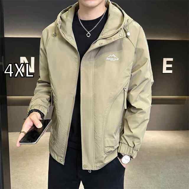 [4XL]メンズ  服 シンプル ファッション オシャレ 大人 かっこいい 大きいサイズ ストリート 紳士服 ジャケット カジュアル シンプル 秋冬 ゆったり  コート フード