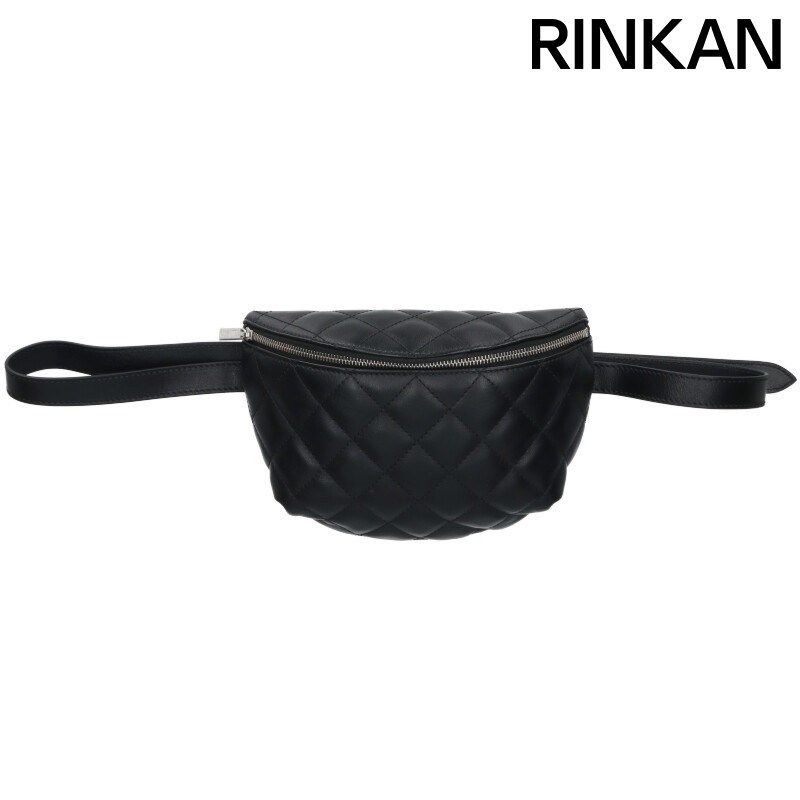 シャネル キルティングベルトバッグウエストバッグ レディース 【4/1  