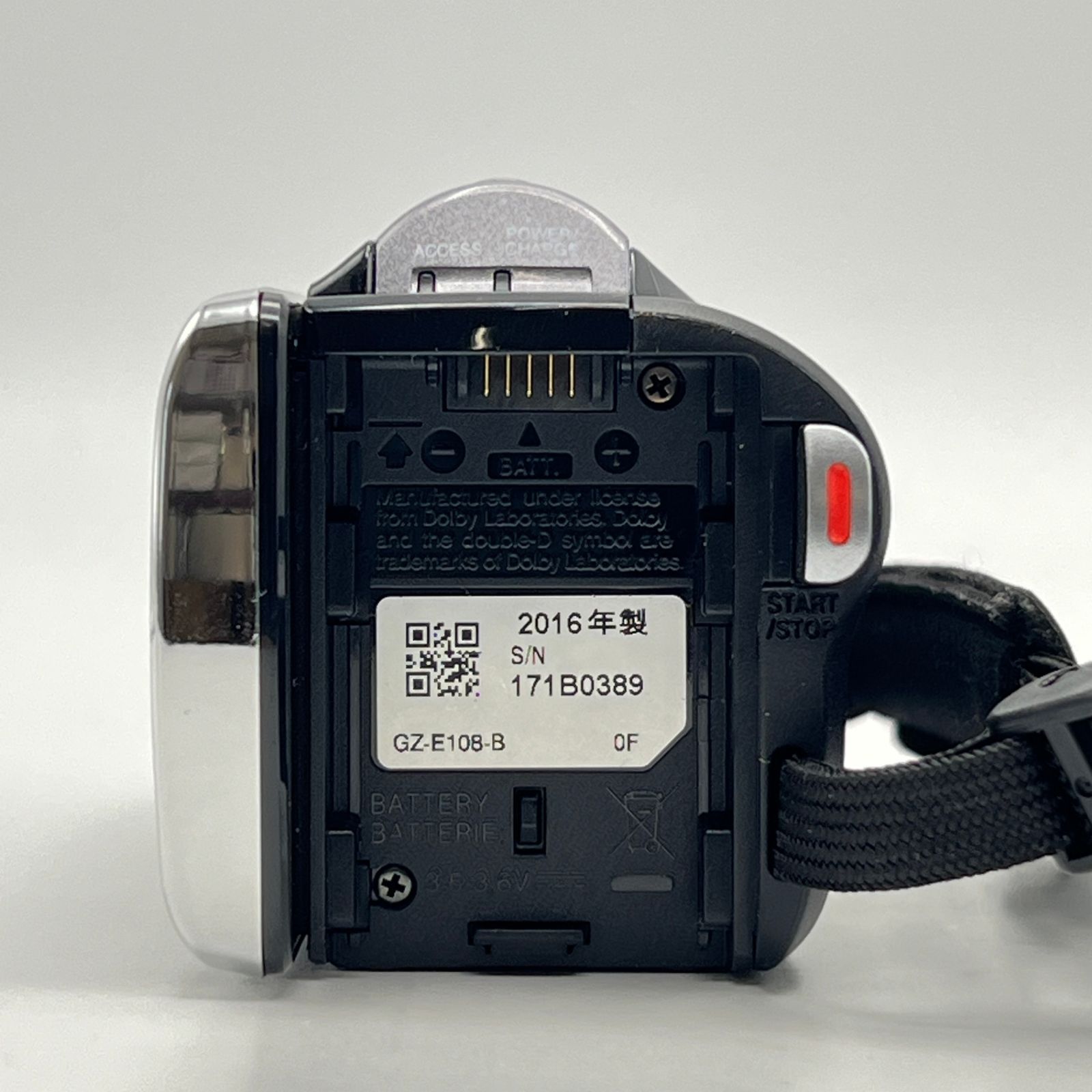 美品】JVC Everio GZ-E108-B ブラック 予備バッテリー付き ハイビジョンメモリームービー ビデオカメラ ケンウッド エブリオ 本体  - メルカリ