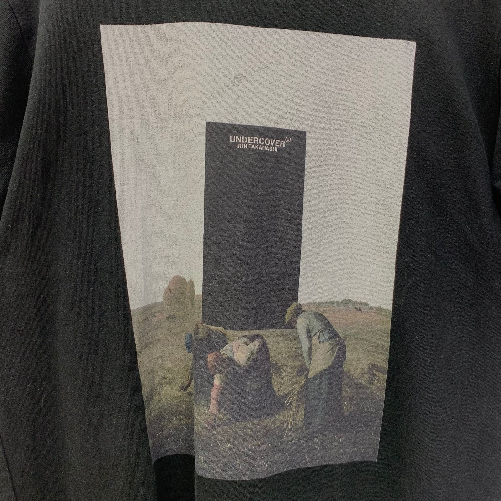 アンダーカバー UNDERCOVER 18AW 落穂拾い 絵画 プリント アート T 