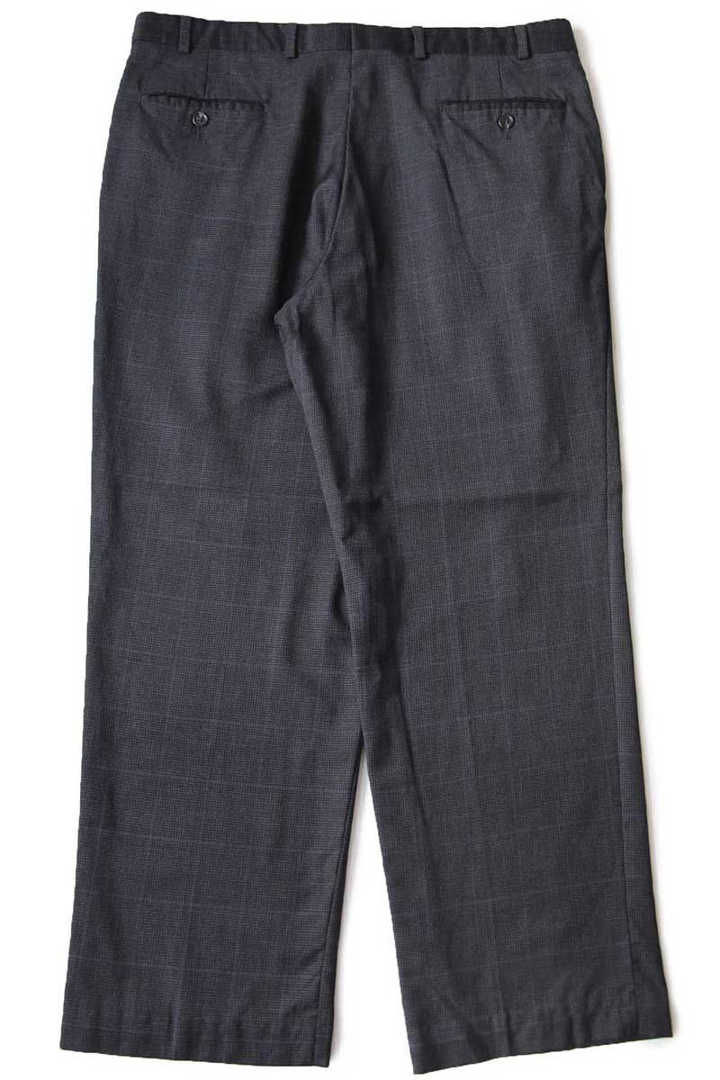 80s90sビンテージ ラルフローレン ウール パンツツータックスラックスW36 80s RALPH ラルフローレン グレンチェック ツータック