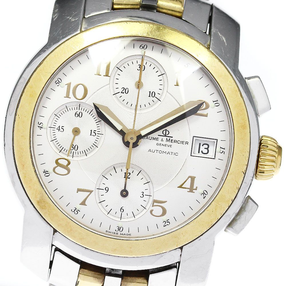 ボーム＆メルシェ Baume u0026 Mercier MV045217 ケープランド クロノグラフ 自動巻き メンズ内箱付き_822117