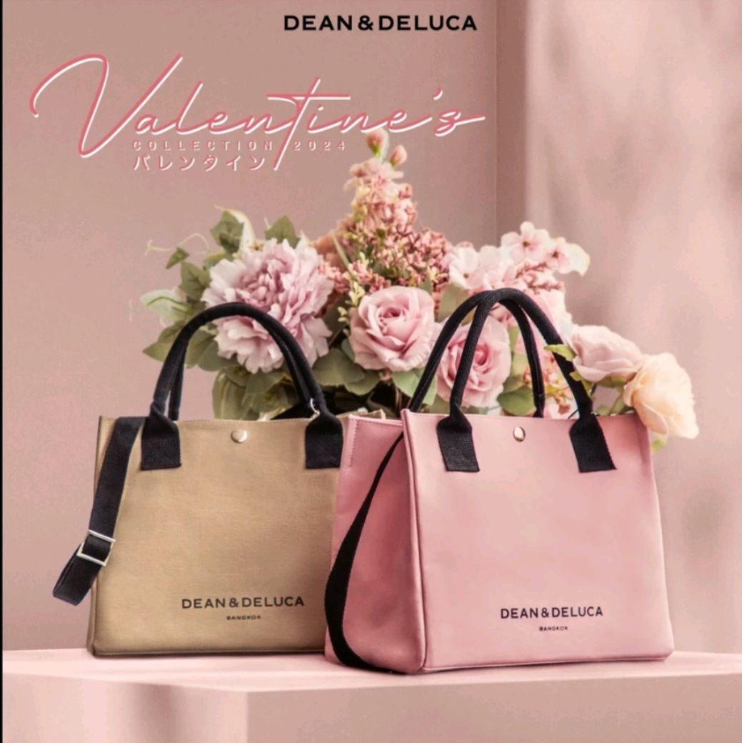 2024年 タイ限定 DEAN&DELUCA バレンタインバッグ ブルックリン トートバッグ スクエア 2024 日本未発売 バンコク限定 バッグ  ショルダーバッグ - メルカリ