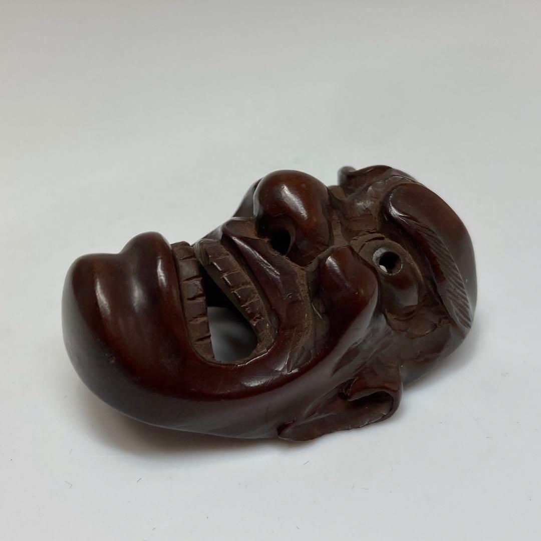 出目刀　木彫　面根付　12g  トヒサ　東さ5-1214☆1F 出目刀 木彫 面根付 12g トヒサ 東さ5-1214☆1F - メルカリ