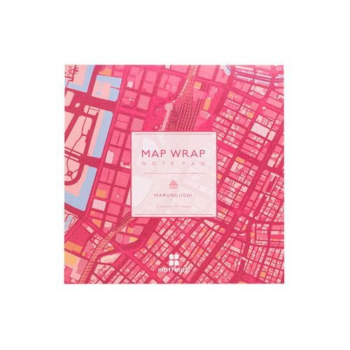 まとめ ゼンリン ノートパッド MAP WRAP NOTEPAD 丸の内 8BC039H0A ×20セット