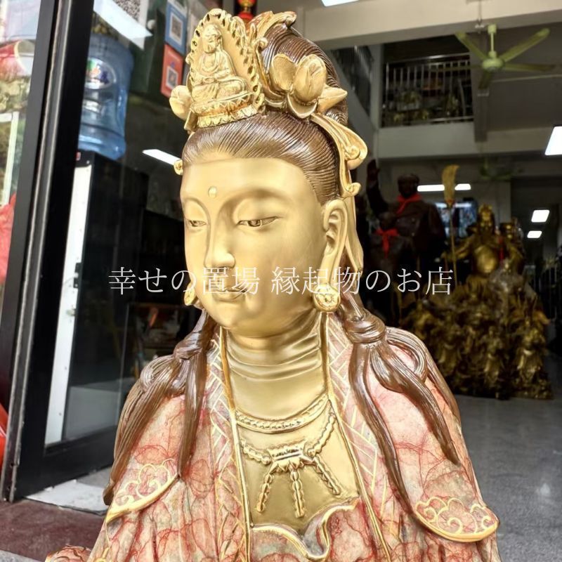 本日ポイントアップ|観音菩薩 仏像 木像 装飾 観世音菩薩 観自在菩薩