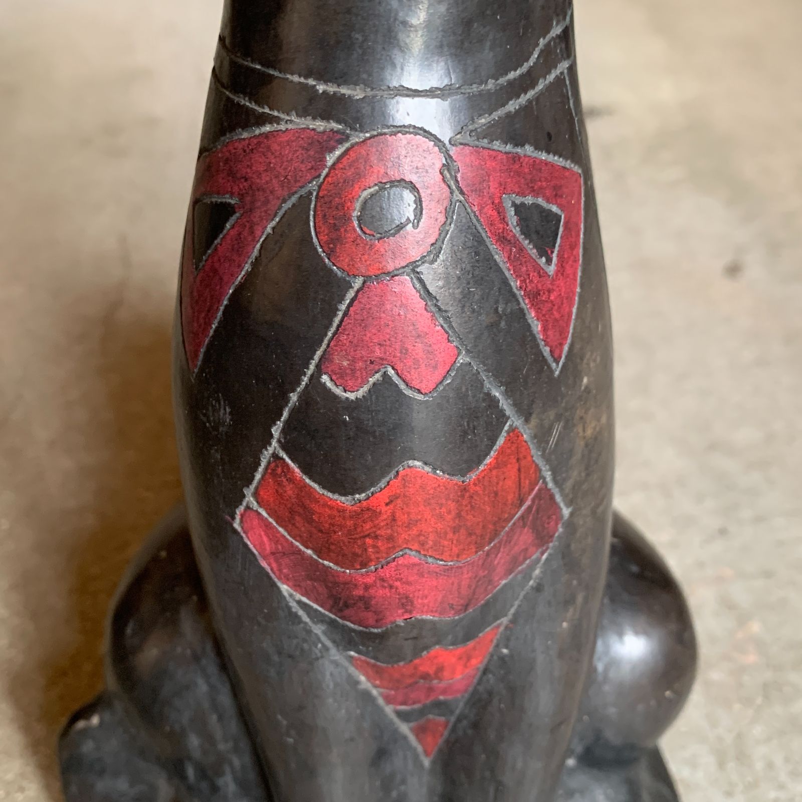 メキシカン フォークアート 黒陶 ヴィンテージ Mexico 1970s オアハカ