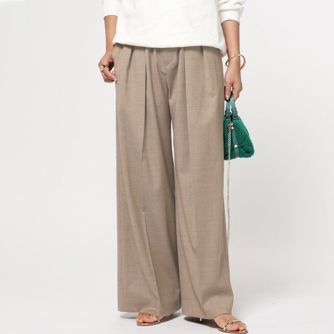 AP STUDIO (エーピーステュディオ) 22030586201030 ハイウエストワイド  