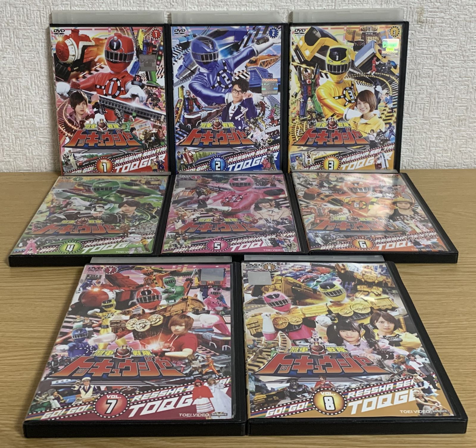 烈車戦隊トッキュウジャー DVD全巻 + 関連DVD4枚 セット - メルカリ