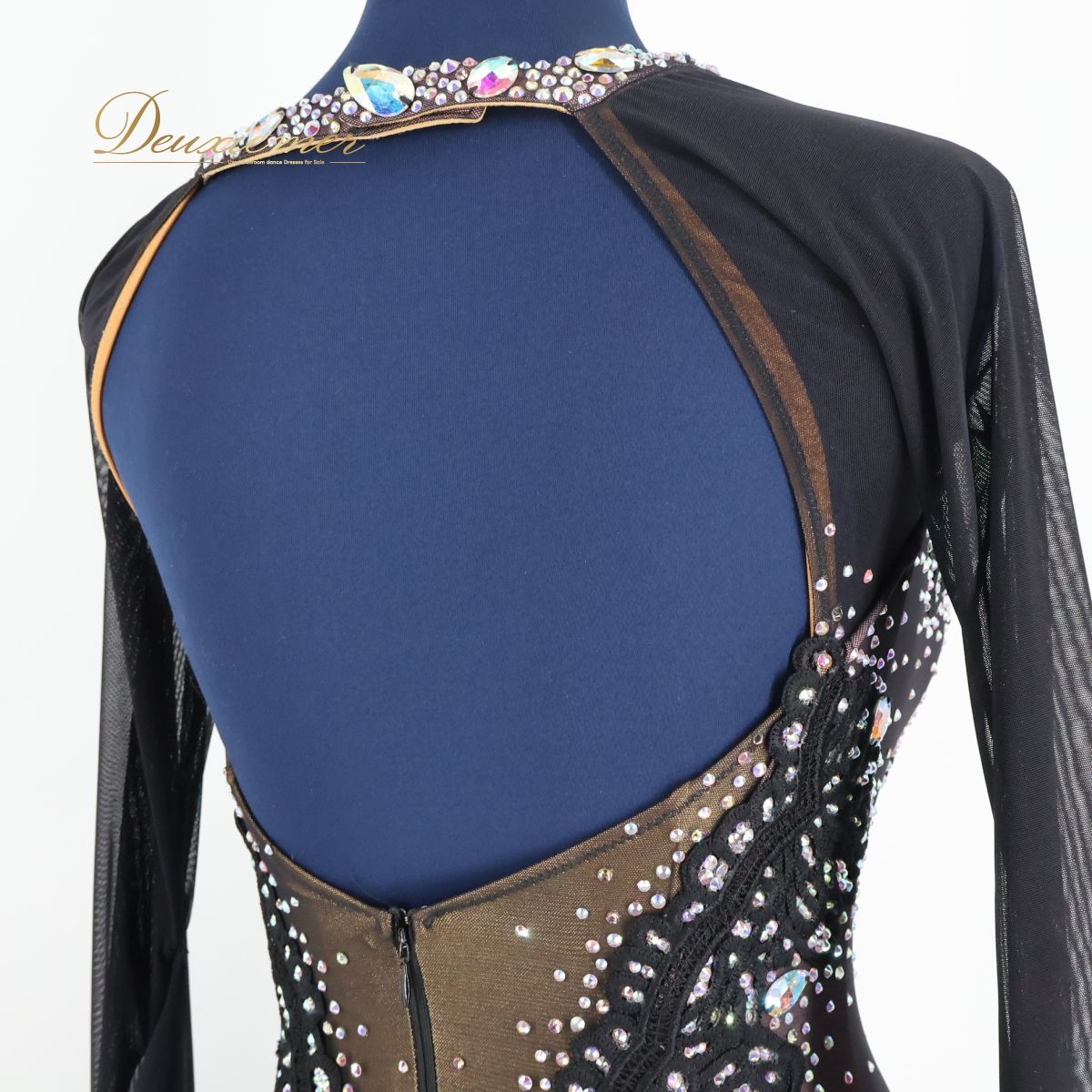 社交ダンス衣装】ブラック Chacott チャコット ワンピース