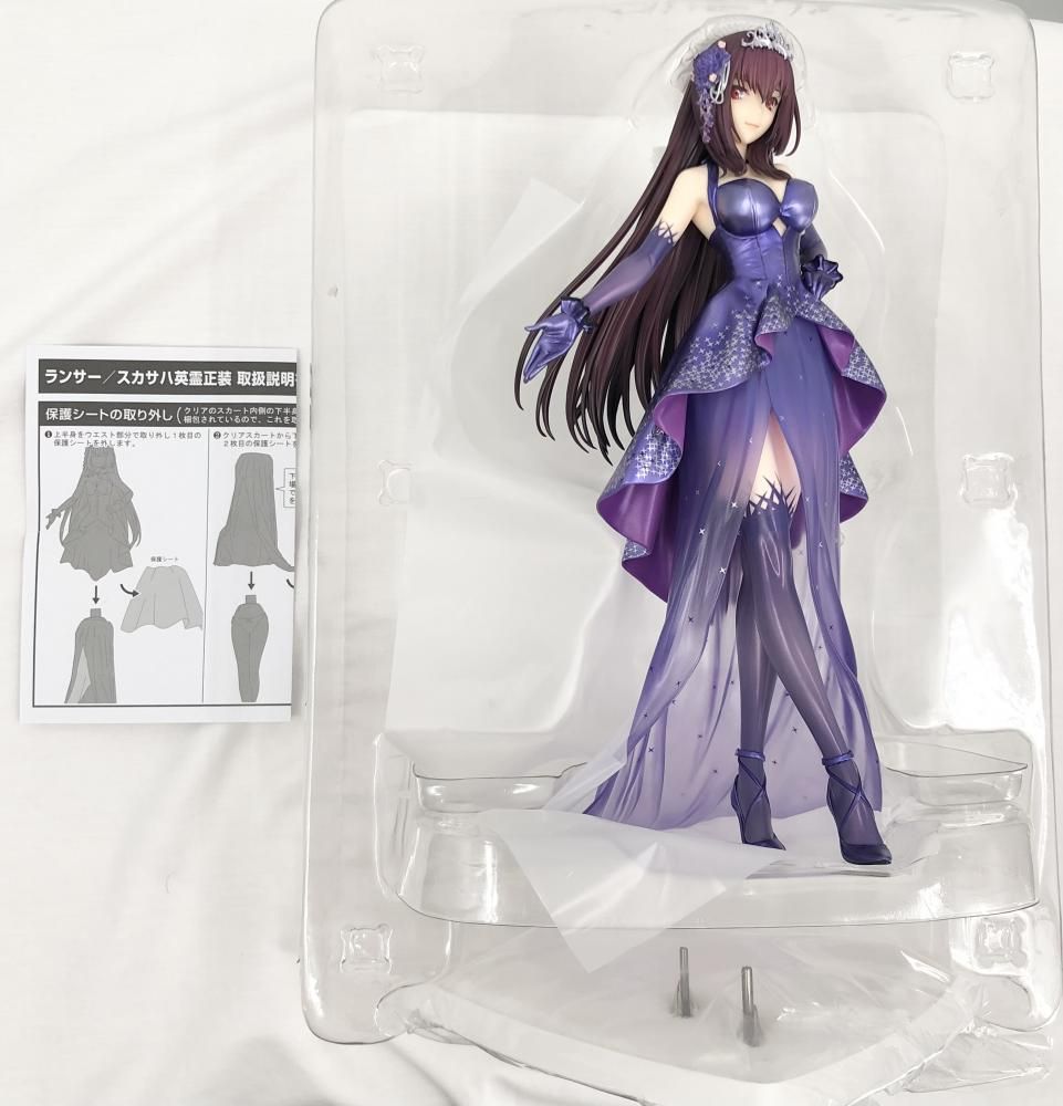 中古】開封 ｷｭｰｽﾞQ Fate/Grand Order 1/7 ﾗﾝｻｰ/ｽｶｻﾊ 英霊正装[17