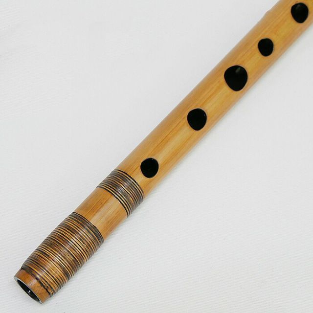 篠笛丸山 小倉作 5本調子 古典調 本漆塗 総巻 嚮晴