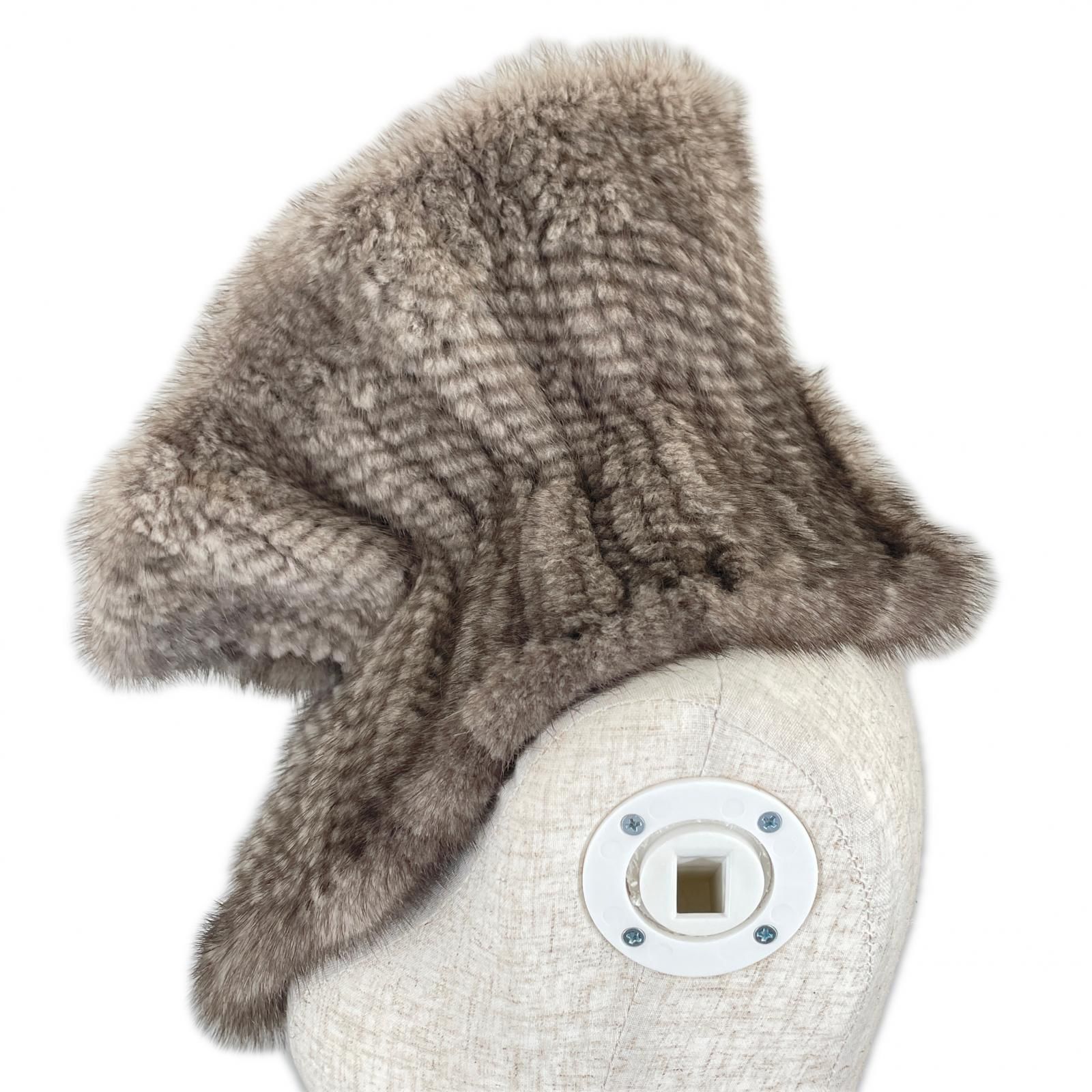 ▲WEEKEND MaxMara ウィークエンドマックスマーラ サファイアミンク SAPPHIRE MINK スヌード ベージュ 正規品 レディース