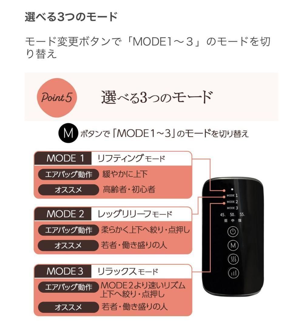 ふくらはぎOSC-GY01コードレスマッサージ機