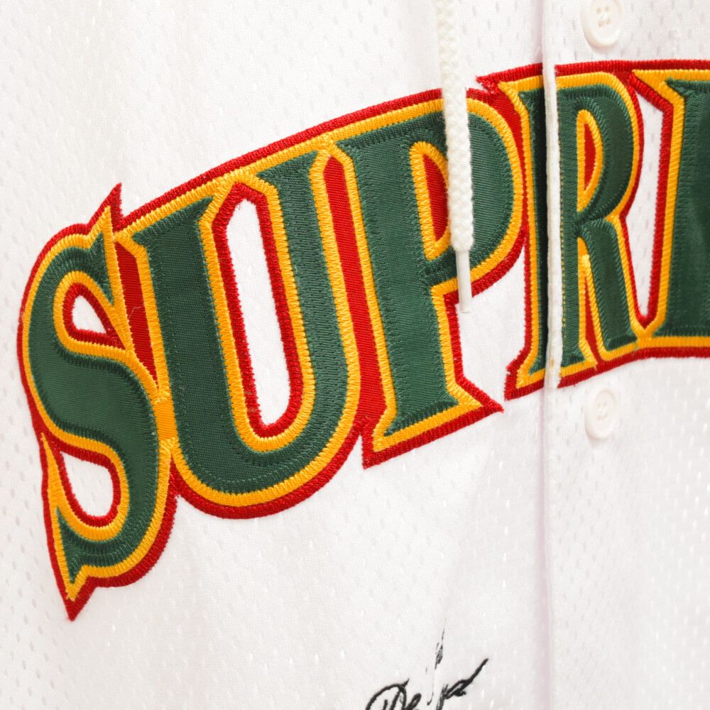 SUPREME (シュプリーム) 20SS Mesh Hooded L/S Baseball Jersey