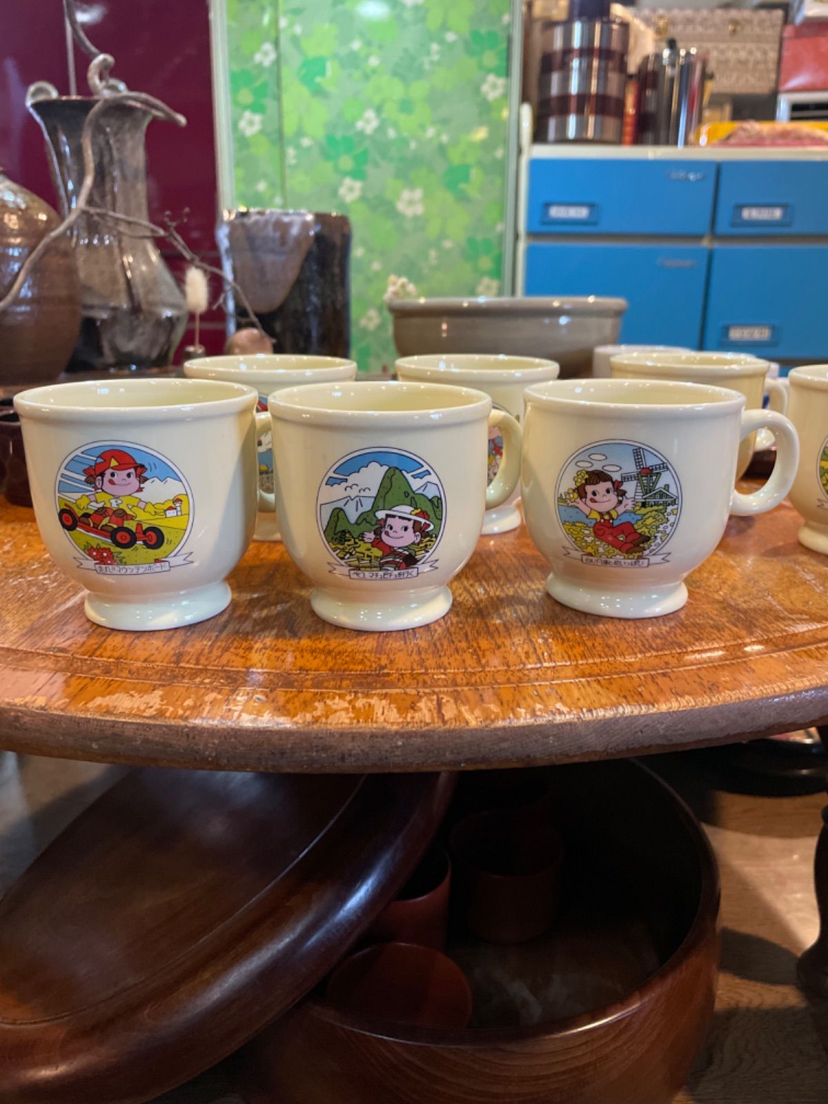 不二家 ペコちゃん ポコちゃん マグカップ プリンカップ まとめ売り 