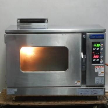 2021年製 マルゼン コンベクション オーブン MCO-7TE W730D455H540 55 mm LPガス 100V 66kg 庫内W45D30H30cm 対流式 3段 プロパン
