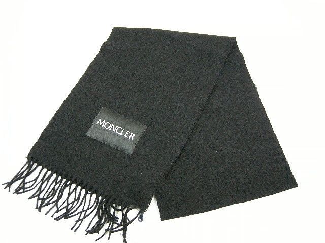 □新品□モンクレール SCARFフリンジマフラー フリンジストール