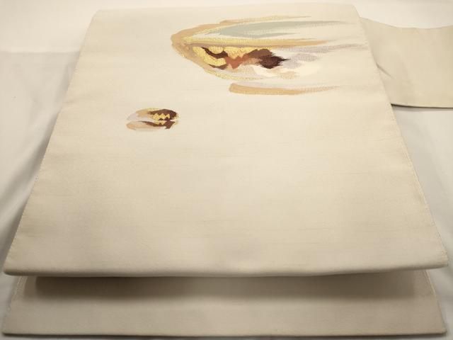 正絹 爪掻き本綴れ 袋帯 専用帯3413 ○高級 正絹 爪掻き本綴れ