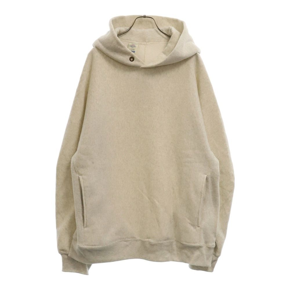 CHAMPION (チャンピオン) N.HOOLYWOOD REVERSE WAVE HOODED SWEATSHIRT C8-X108  ×エヌハリウッド リバースウェーブ プルオーバーパーカー アイボリー - パーカー