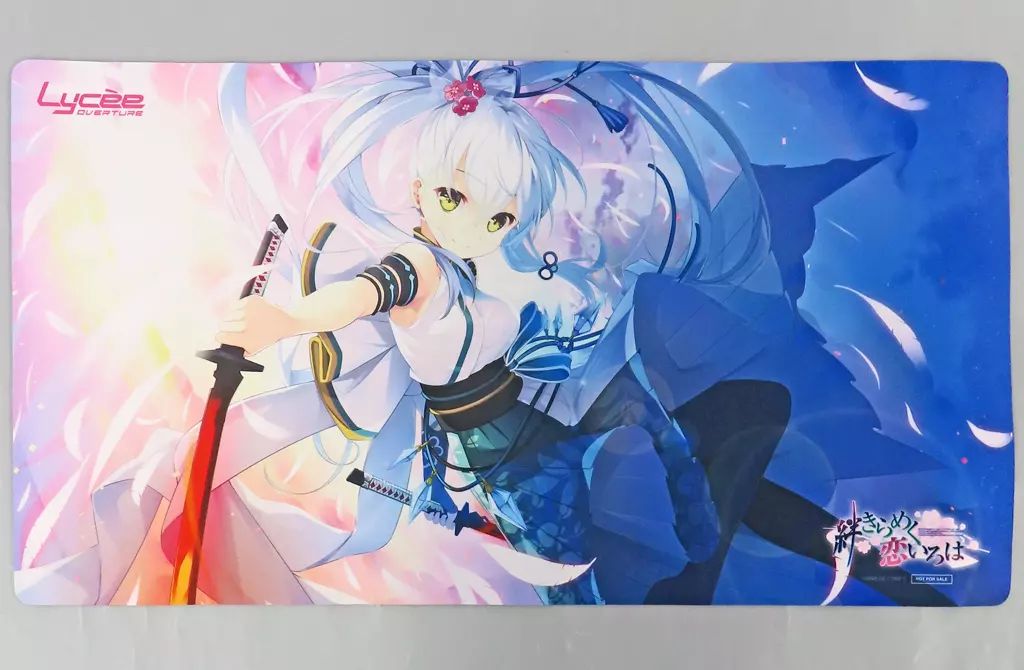 プレイマット　アミューズクラフト　朱雀院椿 中古】サプライ [単品] 朱雀院椿 限定ラバーマット(プレイマット
