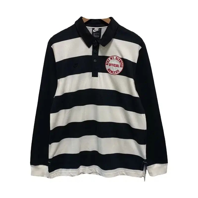 メンズ L /ナイキ 21FW ストライプ コットン 100 % ポロTシャツ