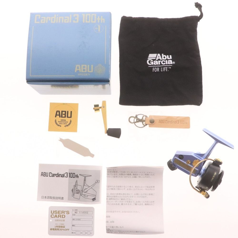 □ アブ ABU カーディナル3 100th 100周年記念モデル 新品 未使用