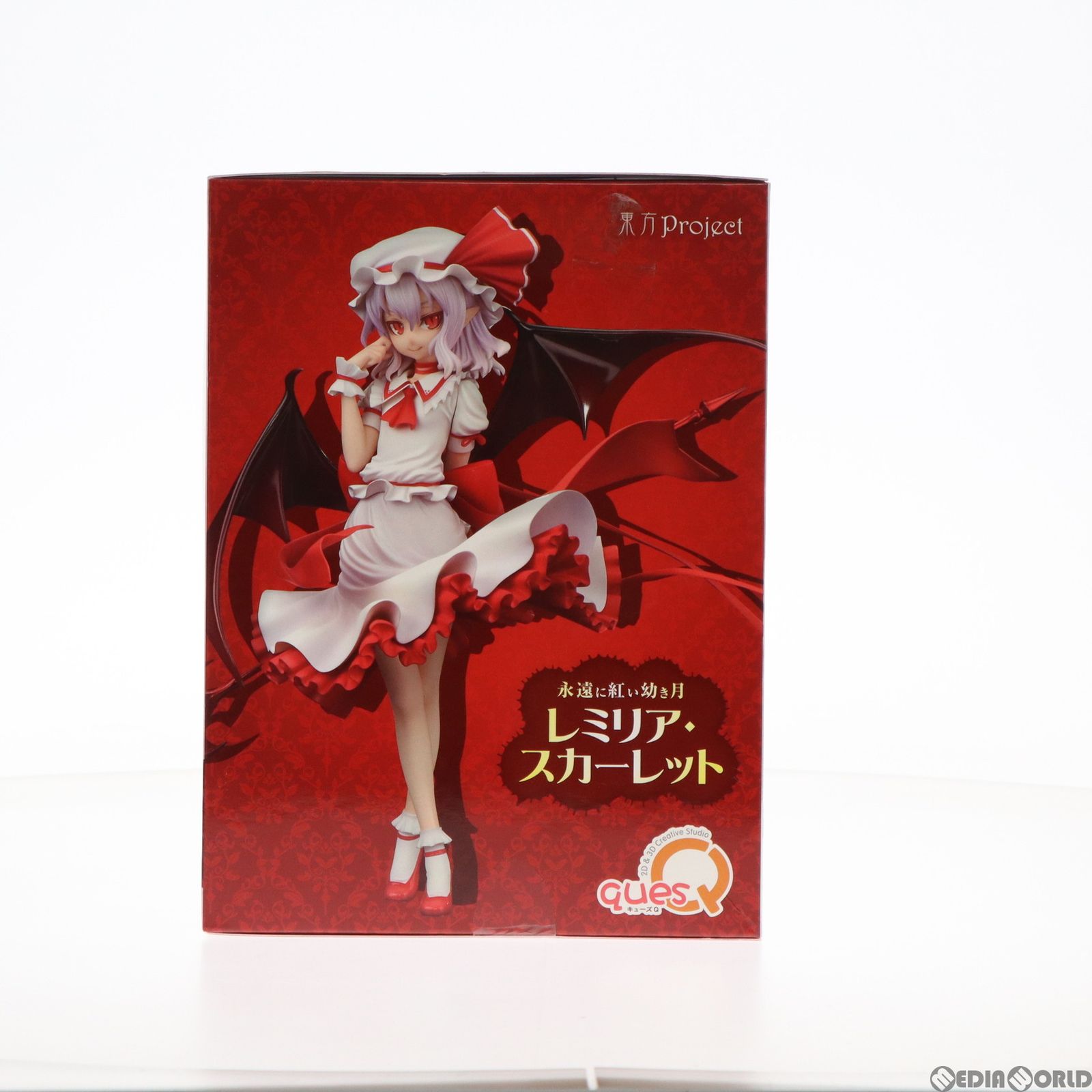 永遠に紅い幼き月 レミリア・スカーレット 東方Project 1/8 キューズQ 新品】東方Project “永遠に紅い幼き月” レミリア・スカーレット