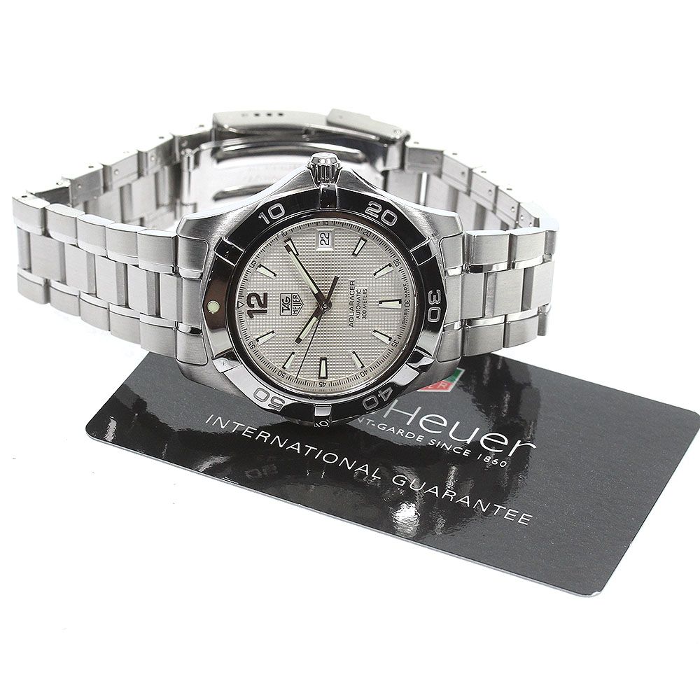 タグホイヤー TAG HEUER WAF2111-0 アクアレーサー デイト 自動