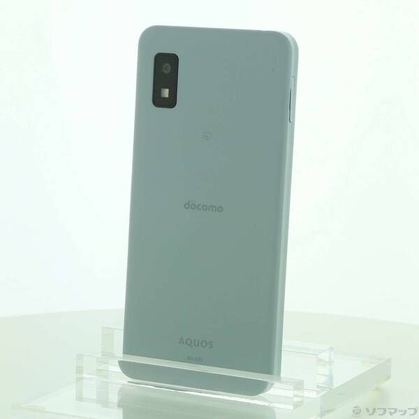 中古品〕 AQUOS wish3 64GB グリーン SH-53D docomo SIMフリー