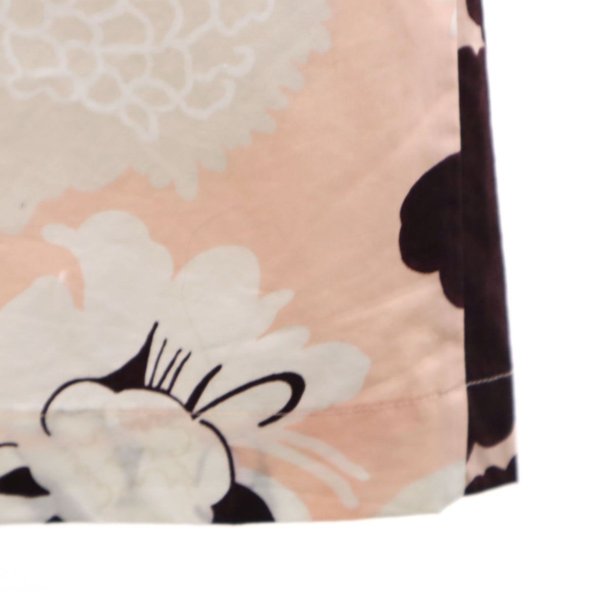 新品未使用♥︎marimekko♥︎ワンピース花柄・上品華やかな マリメッコ marimekko ワンピース クルーネック Aライン