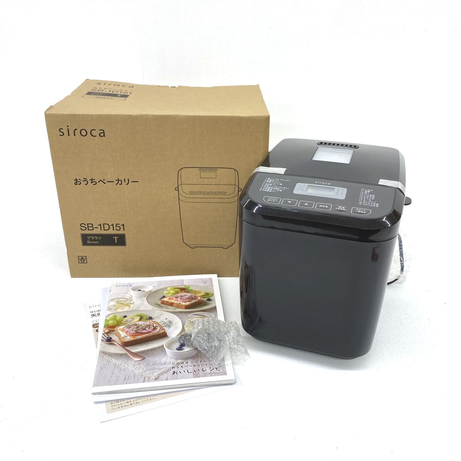 ☆加古川物流】【美品】siroca シロカ 全自動ホームベーカリー