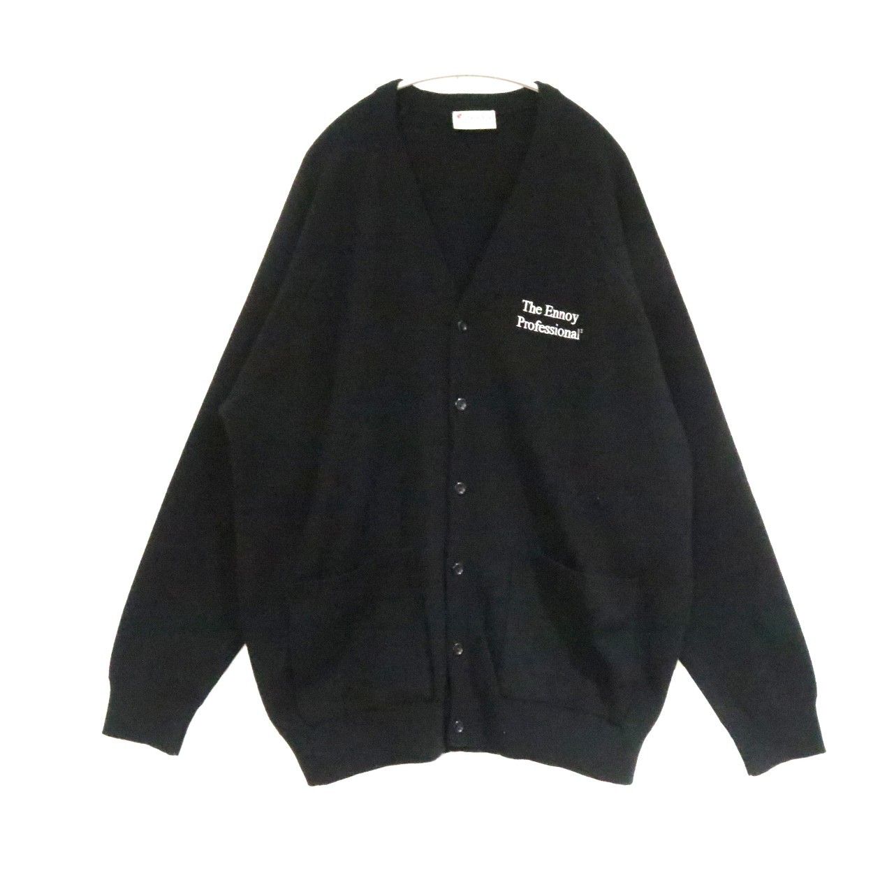 【中古美品】The Ennoy Professional カーディガン M 黒 中古美品】The Ennoy Professional カーディガン M 黒