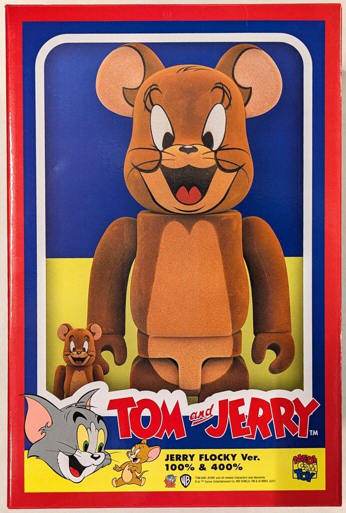 MEDICOM TOY - BE@RBRICK TOM フロッキー Ver. 100％ & 400％（TOM AND