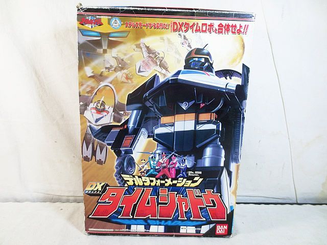 バンダイ 未来戦隊タイムレンジャー デルタフォーメーション DXタイムシャドウ