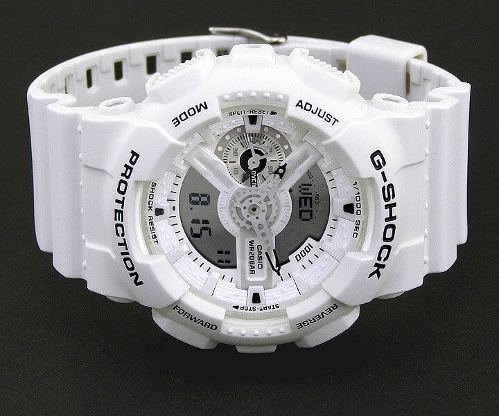 CASIO Gショック GA-110MW-7A 海外 腕時計 g-shock Marine White