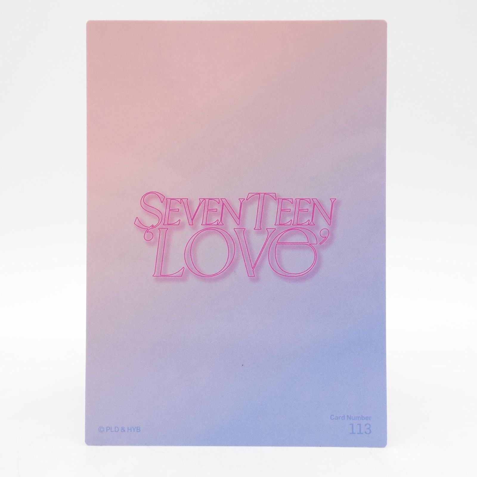 SEVENTEEN ミンギュ ペンミ LOVE トレカ フォト カード