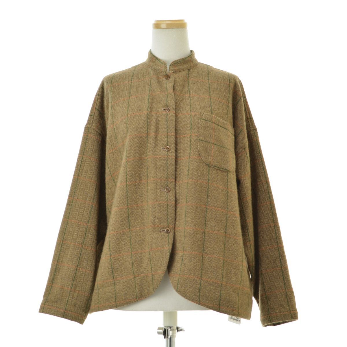 SARAHWEAR / サラウェア】C52666 Wool Tumbler Tweed Jacket ツィード