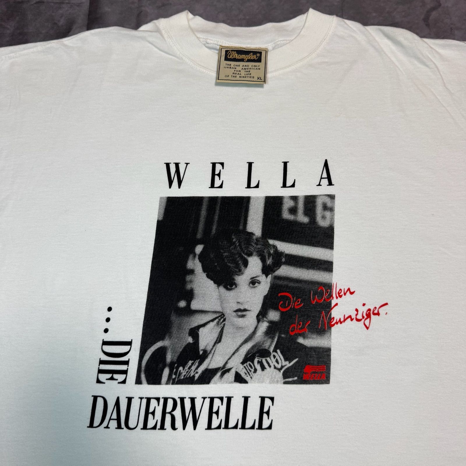 90s Wella ウエラ ウェラ プロモユーロヴィンテージ 回しタグ 美容 