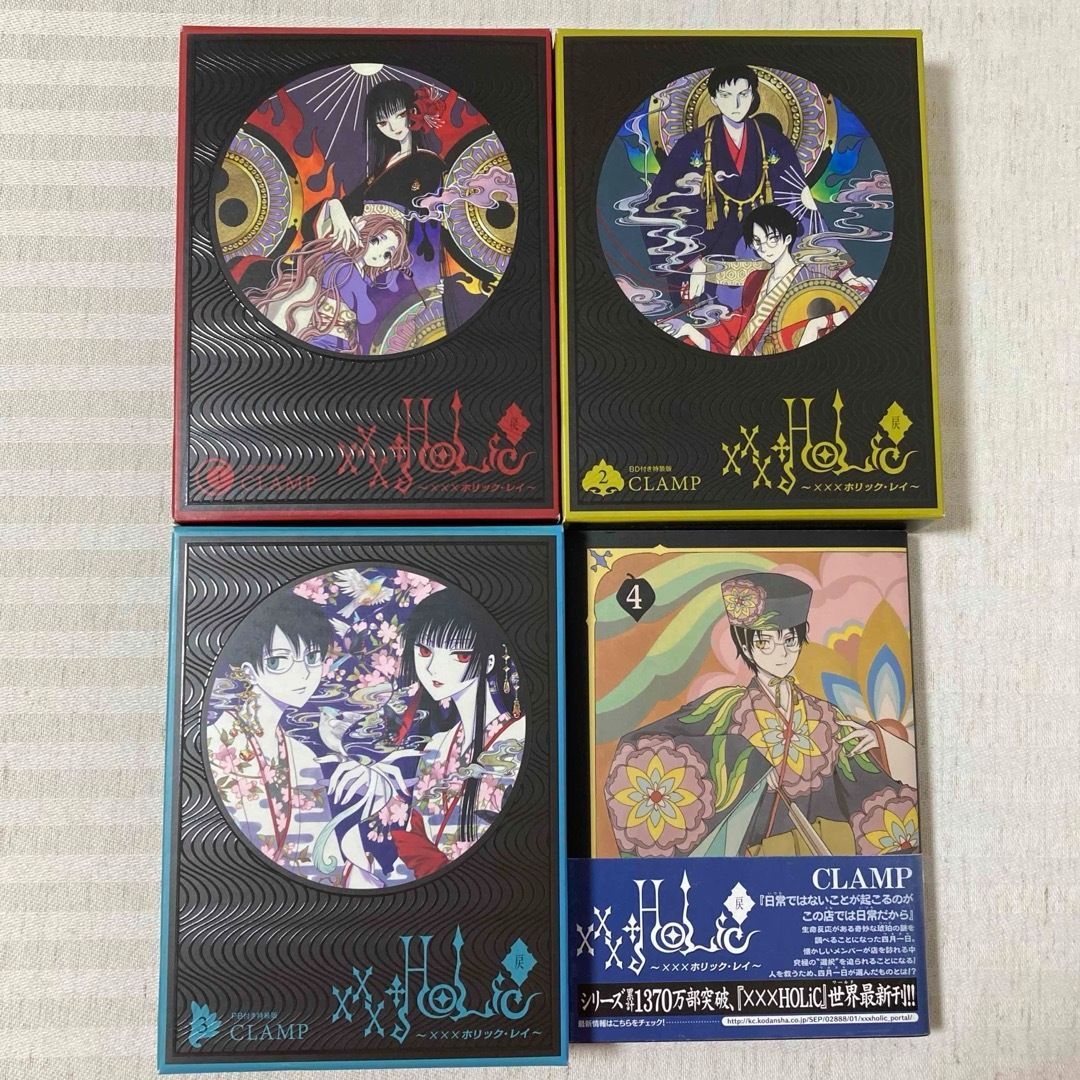 特装版 xxxHOLiC 戻 1～4巻 漫画 ホリック Blu-ray オリジナルドラマ入りplaybutton FE_01_2