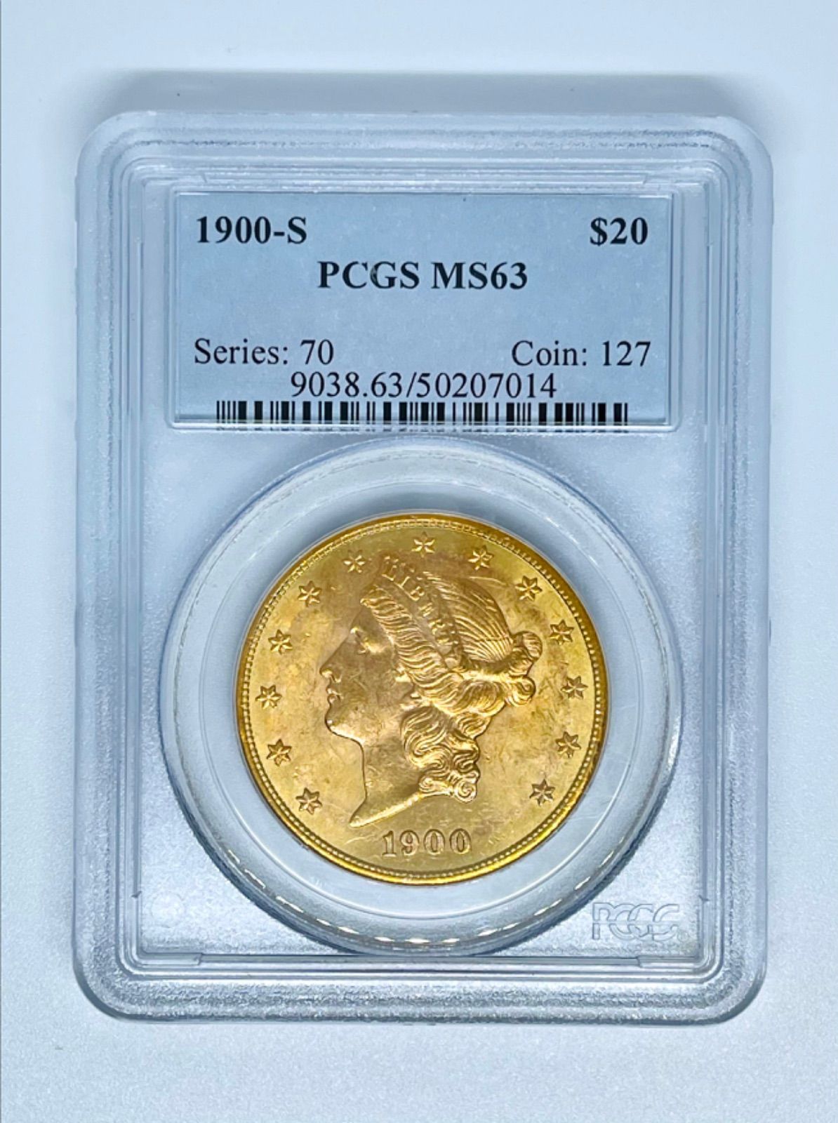 価格高騰】1900年 ゴールドリバティヘッド PCGS MS63 コイン 金貨 - メルカリ