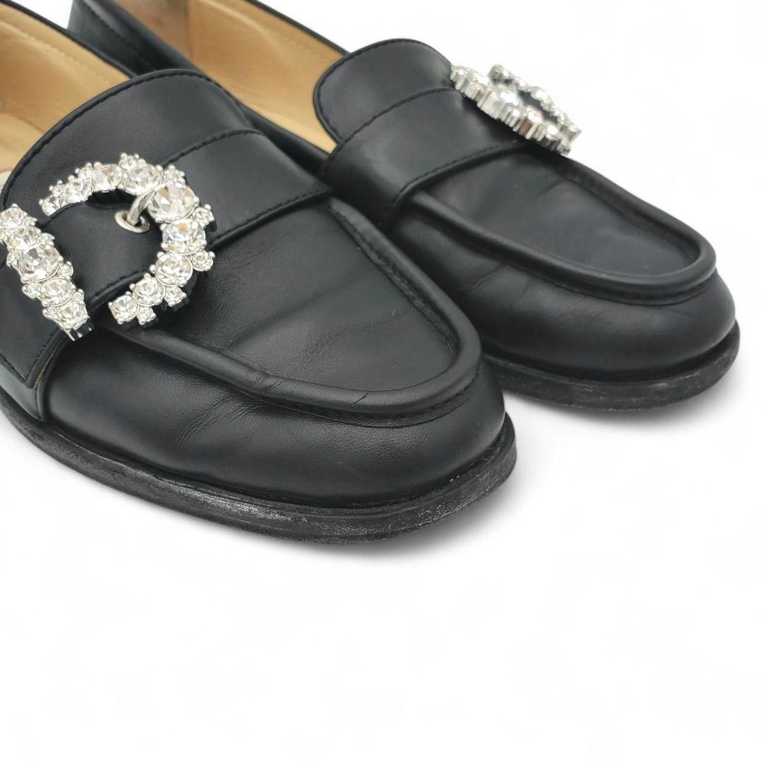 JIMMY CHOO ビジューディテール　ローファー JIMMY CHOO ビジューディテール ローファー JIMMY CHOO ジミーチュウ